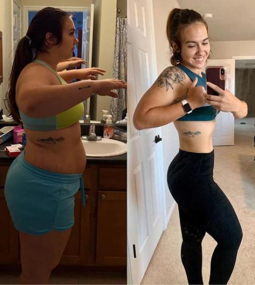 Эта девушка взяла себя в руки и смогла очень круто поменяться! 01