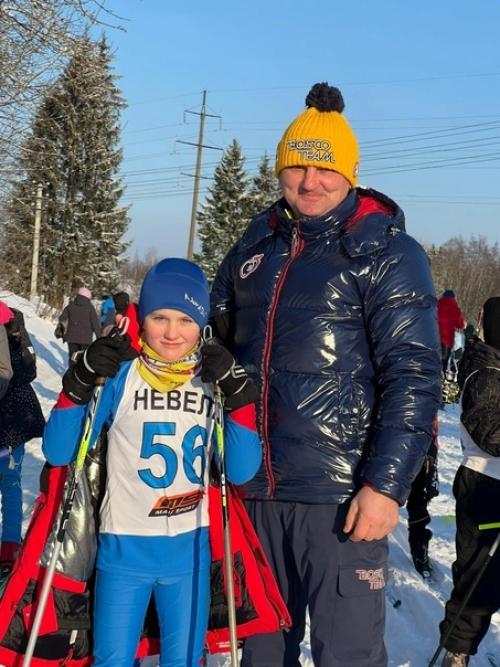 Вчера, 6 января, в предпразничный день в г. Невеле стартовал первый этап кубка псковской области по лыжным гонкам. 03
