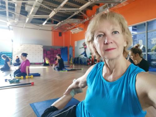 Когда нет занятий танцами, самое время пойти в фитнес клуб! 01