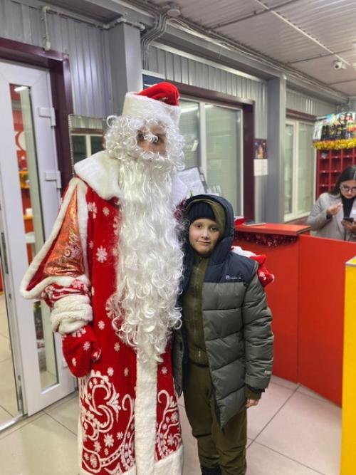 Дедушка мороз поздравил бойцов мма из команды фитнес клуба юникор (село иглино. 01