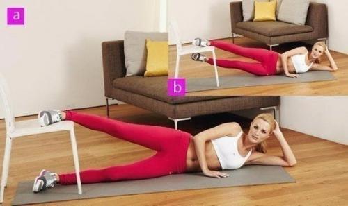 Домашняя тренировка!   1. приседания (садиться на стул полностью) - 20. 02