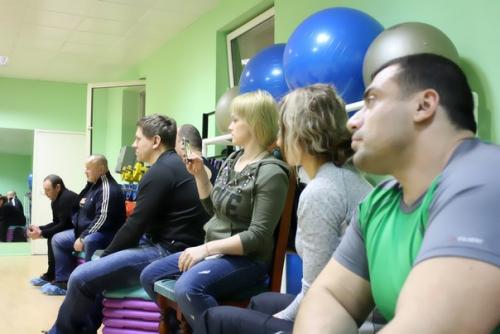 Сегодня в фитнес - лубе Фитлайт прошел семинар по пауэрлифтингу Олега Лившица. 02