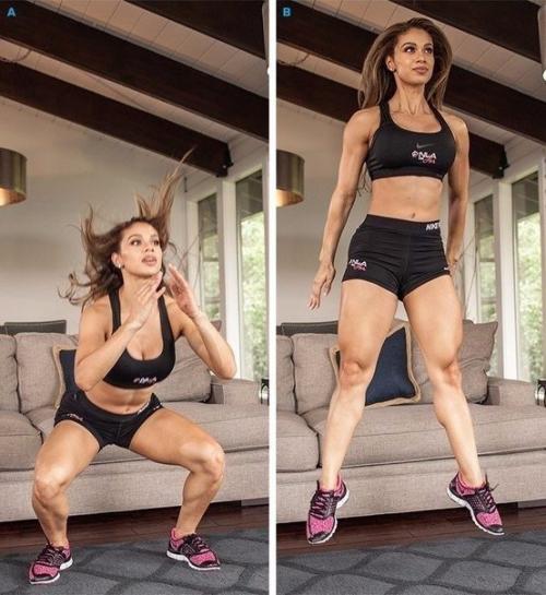 Топ - 6 упражнений для ягодиц! 04