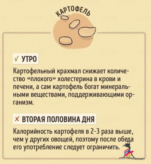 В какое время дня лучше есть те или иные продукты? 03