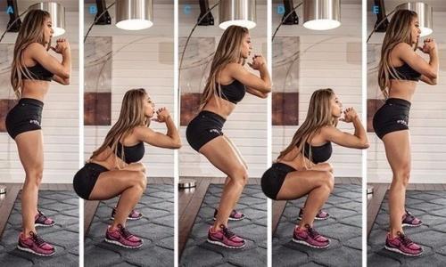 Топ - 6 упражнений для ягодиц! 05