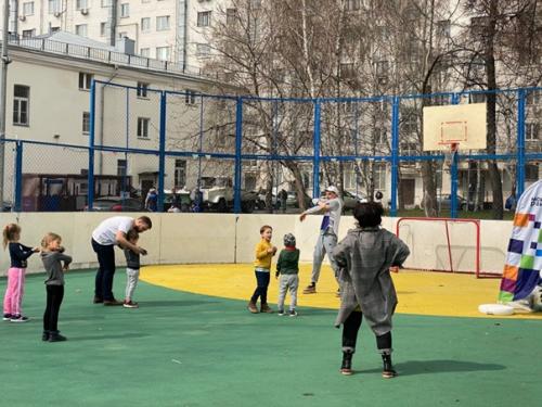 Фитнес зарядка в рамках мероприятия Мой Район. 03