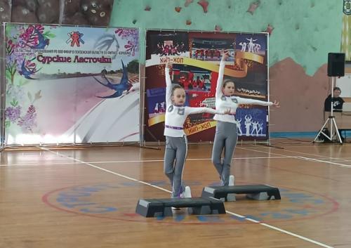 Очередная победа команды Фристайл в г. Пензе на областных соревнованиях по фитнес - аэробике. 05