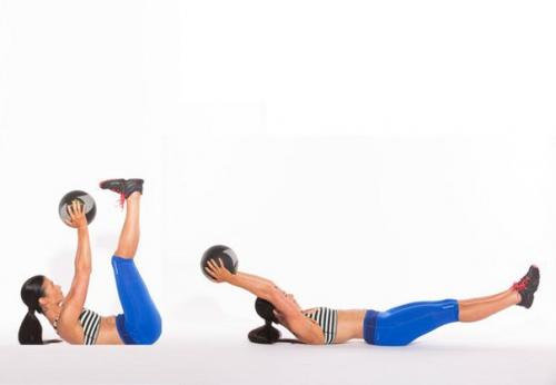 Комплекс упражнений для красивого пресса! 01