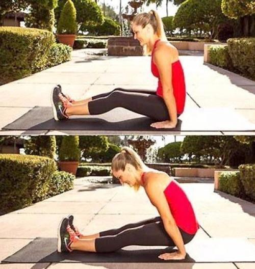 Упражнения на нижний пресс для девушек? 04