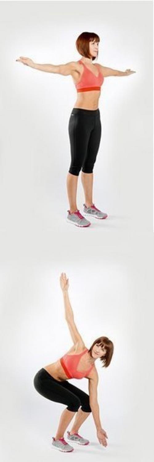 Тренировка для плоского живота. 01 Тренировка для плоского живота. 01