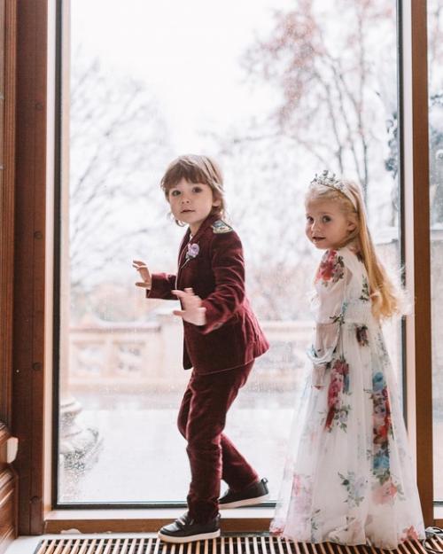 Гарри и Лиза Галкины - спортивные и здоровые детки. 02