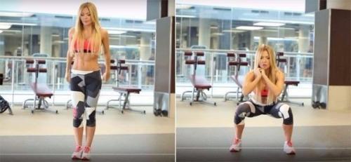 Совет?   Круговая домашняя тренировка бедер и ягодиц? 02