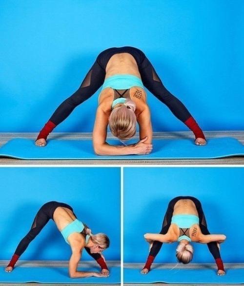 Упражнения для растяжки. 03