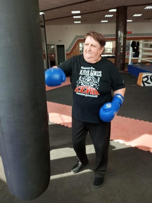 В петрозаводском доме - интернате для ветеранов продолжаются занятия спортом! 01