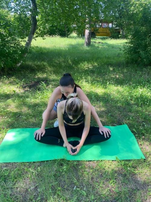 Деньмолодёжи 2024.  Утренняя фитнес - тренировка на открытом воздухе - что может быть лучше? 01