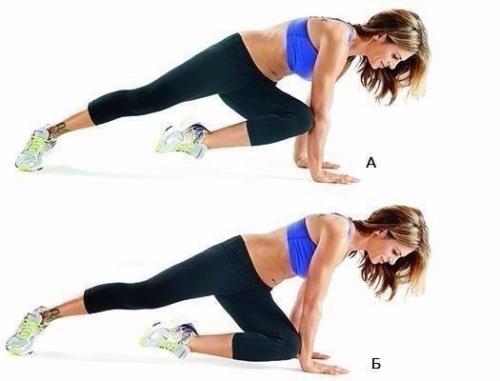 Тренировка на жиросжигание. Повторяйте каждое упражнение 15-20 раз в 2-3 подхода. 04