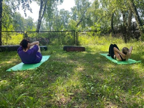 Деньмолодёжи 2024.  Утренняя фитнес - тренировка на открытом воздухе - что может быть лучше? 06