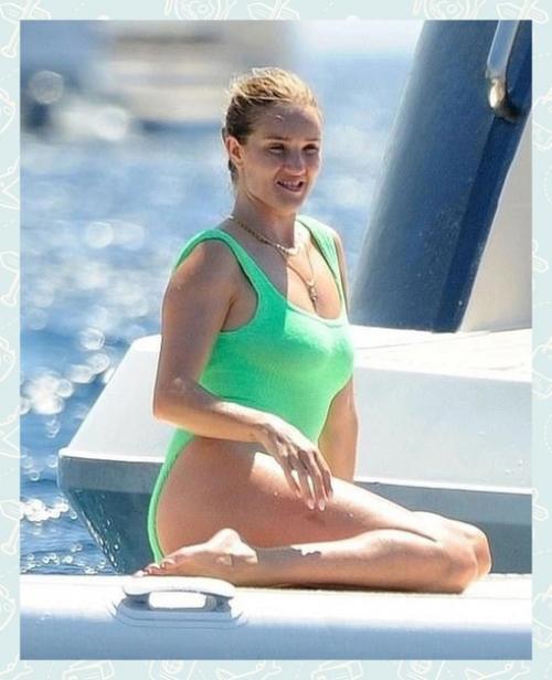 Испания.  Роза хантингтон и Джейсон стэтхэм в прекрасной спортивной форме несмотря на возраст. 02