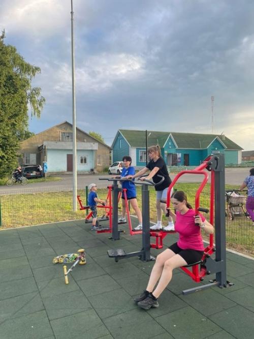 В ракитянском районе начался новый сезон проекта Дворовый Тренер. 04