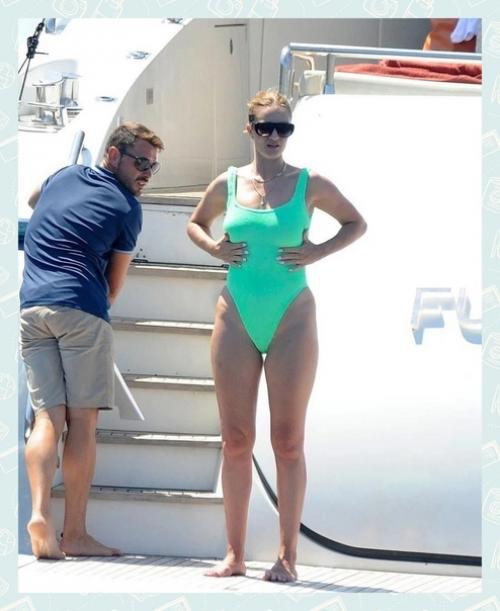 Испания.  Роза хантингтон и Джейсон стэтхэм в прекрасной спортивной форме несмотря на возраст. 05