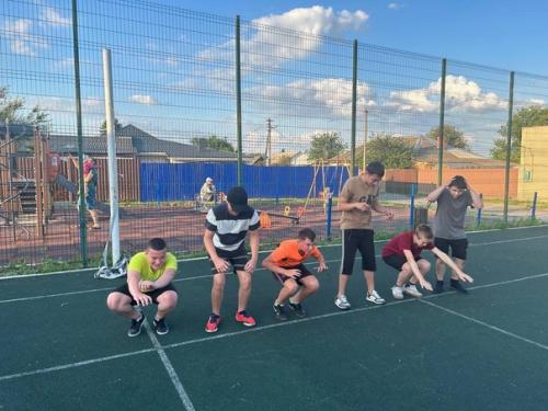 В ракитянском районе начался новый сезон проекта Дворовый Тренер. 02