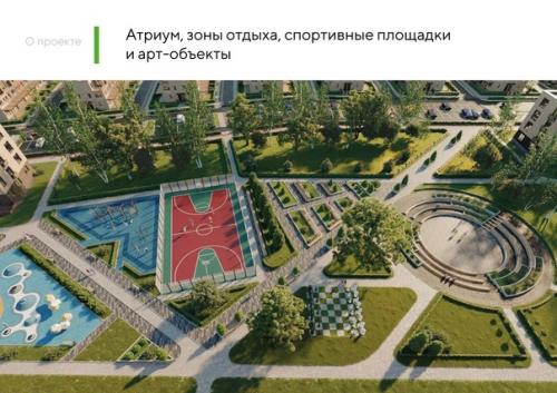 10 микрорайон наукограда Кольцово - коттеджный поселок (Эко - посёлок) Ботаника. 04