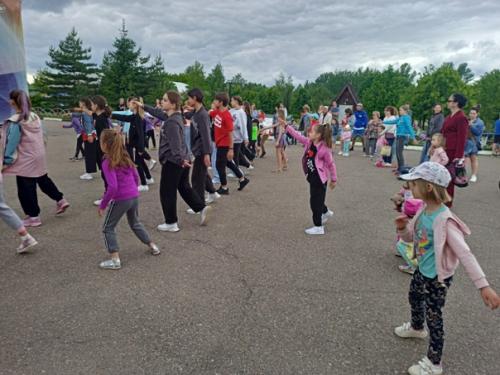 Фитнес тренировка с сурковой Еленой на ура прошла! 02