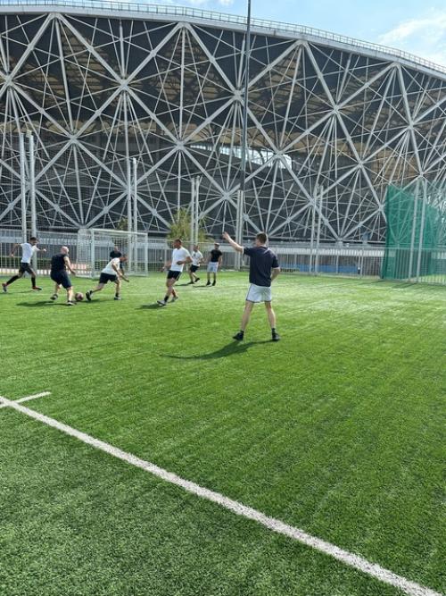 Фитнес клуб Jump это не только эффективные тренировки, но и совместные выезды на футбол это были незабываемые эмоции. 07