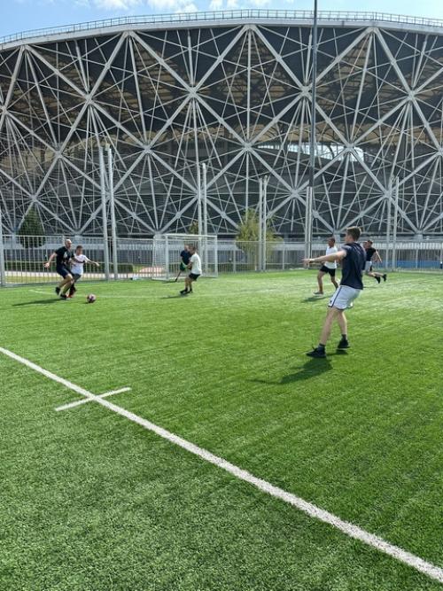 Фитнес клуб Jump это не только эффективные тренировки, но и совместные выезды на футбол это были незабываемые эмоции. 01