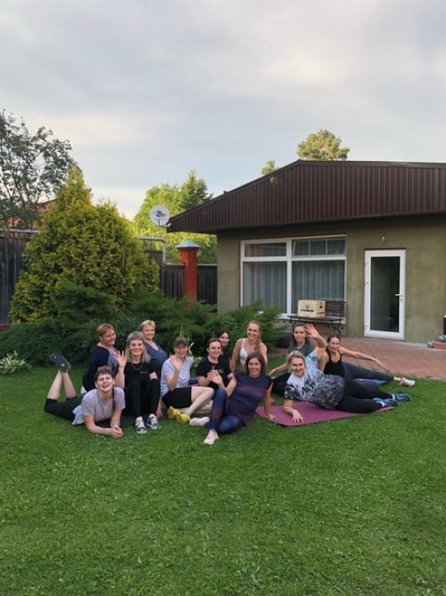 Лето.  Жара.  Ежегодные тренировки на свежем воздухе. 02