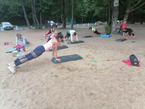 Пляж Морские Дубки - атмосферное место для занятий спортом! 02