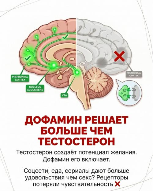 Тестостерон в норме.  А желания нет. 01