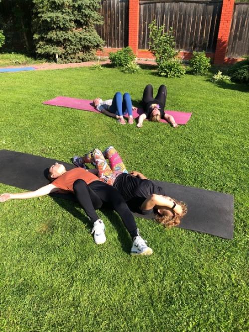 Лето.  Жара.  Ежегодные тренировки на свежем воздухе. 05