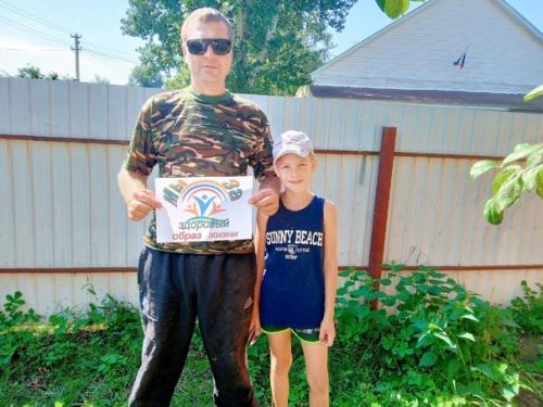 Акция За Здоровый Образ Жизни на территории большекузьминского дома культуры прошел интересный спортивный праздник. 06