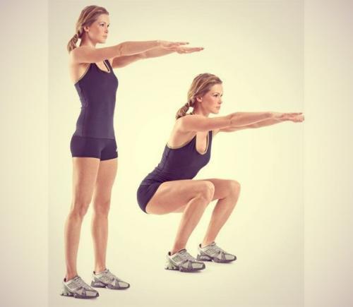 Упражнения для похудения: ноги и бедра. 03