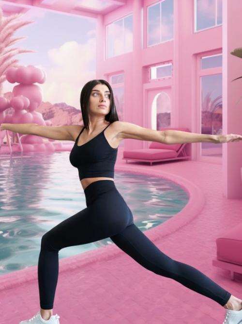 Ультраэластичные леггинсы в рубчик для настоящих модниц от бренда заяви! 04