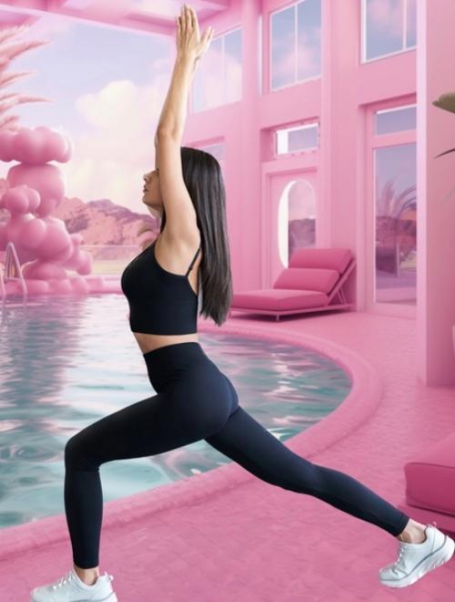 Ультраэластичные леггинсы в рубчик для настоящих модниц от бренда заяви! 05