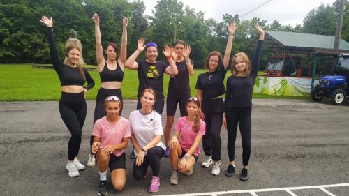 3 августа в кингисеппском парке романовка прошла бесплатная открытая тренировка 3D - фитнес от Центра Женского и Детского ФитнесаActive. 04