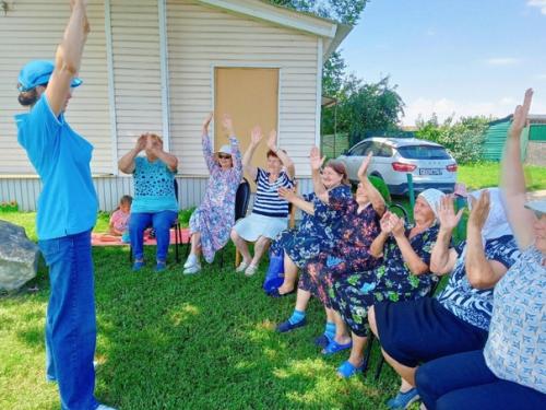 Акция За Здоровый Образ Жизни на территории большекузьминского дома культуры прошел интересный спортивный праздник. 05