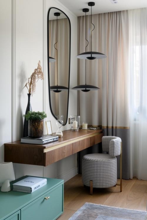 Как дизайнер устаревший интерьер в произведение искусства превратила. 06