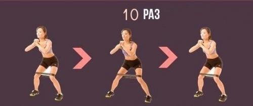 Топ - 5 упражнения для проблемных зон ягодиц? 01