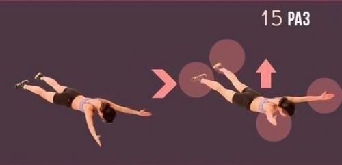 Топ - 5 упражнения для проблемных зон ягодиц? 03