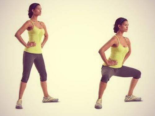 Упражнения для похудения: ноги и бедра. 04