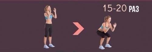 Топ - 5 упражнения для проблемных зон ягодиц? 04