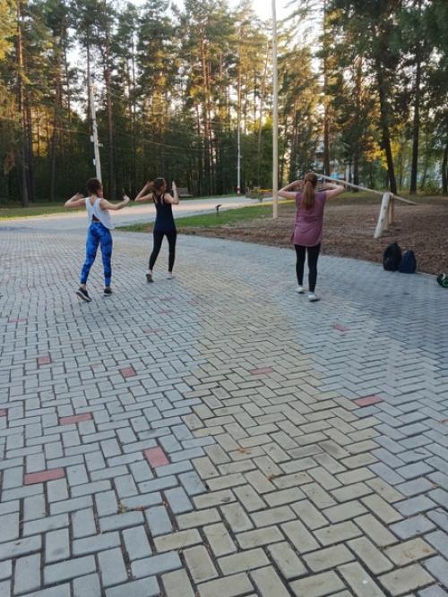 4 августа в парке западный, состоялась тренировка танцевального фитнеса Salsation. 03