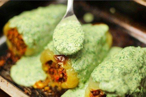 Фаршированные перцы под соусом. 02 Фаршированные перцы под соусом. 02