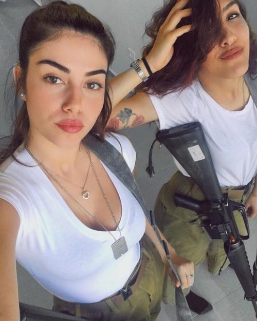 Шикарные девушки из армии израиля с ума соц сводят. 02