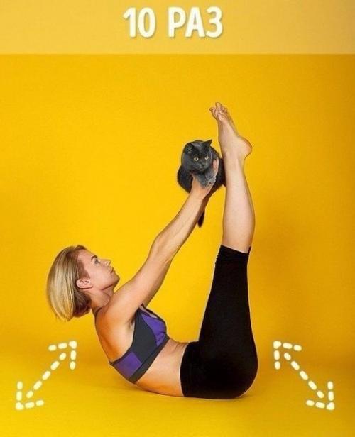 Котоприсед. Упражнения@Just_Fitness. 08