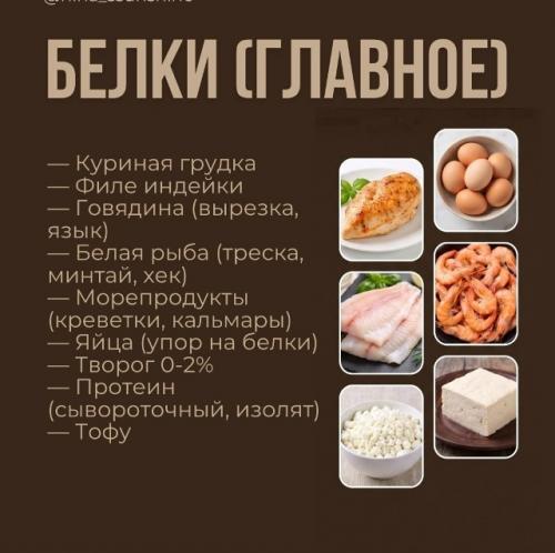 Забирай готовый список продуктов для идеальной сушки. 01 Забирай готовый список продуктов для идеальной сушки. 01