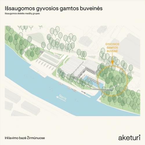 В Вильнюсе планируют построить гребную базу для спортсменов в районе жирмунай, за тускуленским парком. 04